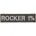 AUFNÄHER - Rocker One Percent - 03230 - Gr. ca. 8 x 11 cm - Patches Stick Applikation