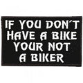 Aufnäher - If you dont ... - 03238 - Gr. ca. 10 x 6 cm - Patches Stick Applikation