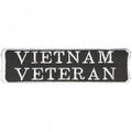 AUFNÄHER - VIETNAM VETERAN - 04051 - Gr. ca. 10 x 2 cm - Patches Stick Applikation - 00495 - Gr. ca. 10 x 2 cm - Patches Stick Applikation
