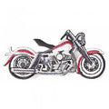 Aufnäher - FZ RR Bike - 04257 - Gr. ca. 8,5 x 4 cm - Patches Stick Applikation