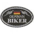 AUFNÄHER - German Biker - 04335 - Gr. ca. 9,5 x 6 cm - Patches Stick Applikation