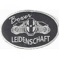 AUFNÄHER - Boxer Leidenschaft - 04339 - Gr. ca. 11,5 x 7,5 cm - Patches Stick Applikation