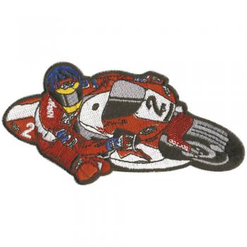 AUFNÄHER - Motorrad - 04486 - Gr. ca. 13,5 x 7,5 cm - Patches Stick Applikation