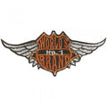 AUFNÄHER - Worlds Brand No. 1 - 04634 - Gr. ca. 12,5 x 6,5 cm - Patches Stick Applikation