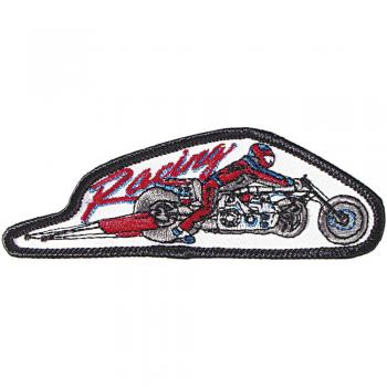 Aufnäher - Racing - 04692 - Gr. ca. 10,5 x 4,5cm - Patches Stick Application