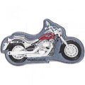 Aufnäher - Motorrad Chopper - 04771 - Gr. ca. 13 x 7,5 cm - Patches Stick Application
