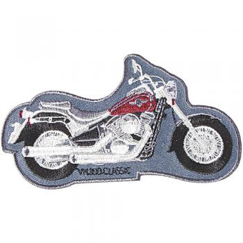 Aufnäher - Motorrad Chopper - 04771 - Gr. ca. 13 x 7,5 cm - Patches Stick Application