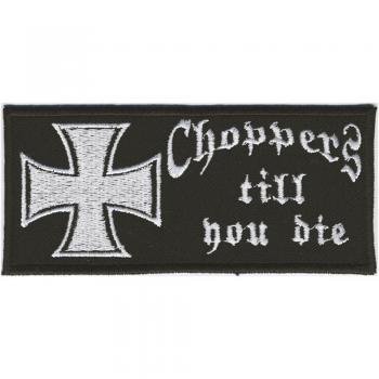 AUFNÄHER - Choppers... - 06018 - Gr. ca. 12 x 5 cm - Patches Stick Applikation