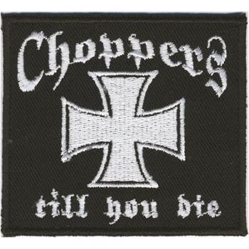 AUFNÄHER - CHOPPERS... - 06019 - Gr. ca. 9 x 8 cm - Patches Stick Applikation