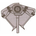 RÜCKENAUFNÄHER Patches Applikation - Motorblock - Gr. ca. 21cm x 24cm (08531