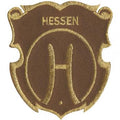Aufnäher - Brandzeichen Hessen - 04642 - Gr. ca. 6,5 x 7 cm - Patches Stick Applikation