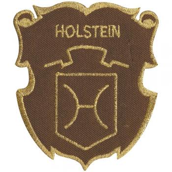 Aufnäher - Brandzeichen Holstein - 04651 - Gr. ca. 6,5 x 7 cm - Patches Stick Applikation