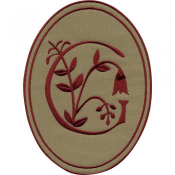 Aufnäher - Buchstabe G - 21538 - Gr. ca. 10 x 14 cm