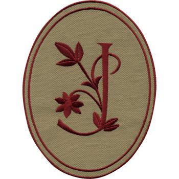 Aufnäher - Buchstabe J - 21541 - Gr. ca. 10 x 14 cm