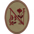 Aufnäher - Buchstabe N - 21545 - Gr. ca. 10 x 14 cm