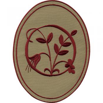 Aufnäher - Buchstabe O - 21546 - Gr. ca. 10 x 14 cm