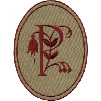 Aufnäher - Buchstabe P - 21547 - Gr. ca. 10 x 14 cm