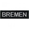 Großer AUFNÄHER - Bremen - 00024 - Gr. ca 11,5 cm x 3,25 cm  - Patches Stick Applikation