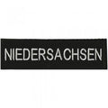 AUFNÄHER - Niedersachen - 00026 - Gr. ca. 11 x 3,5 cm - Patches Stick Applikation