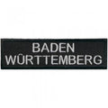 AUFNÄHER - Baden Württemberg - 00028 - Gr. ca. 11,5 x 3,5cm  Stick Applikation Patches