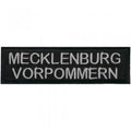 AUFNÄHER - Mecklenburg Vorpommern - 00029 - Gr. ca. 11,5 x 3,5 cm - Patches Stick Applikation