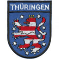Aufnäher Applikation Button Patches Stick mit hochwertiger Einstickung - Thüringen - 00427 - Gr. ca.5,5 x 7cm