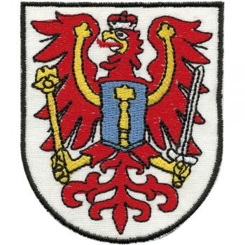 AUFNÄHER - Brandenburg - 00441 - Gr. ca. 7 x 8,5 cm - Patches Stick Applikation