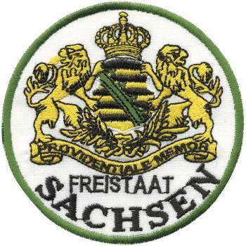 AUFNÄHER - SACHSEN - NEU - 04991 - Gr. ca. 9,4cm Stick Patches Applikation