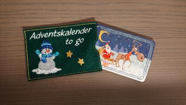 Adventskalender to go Schneemann