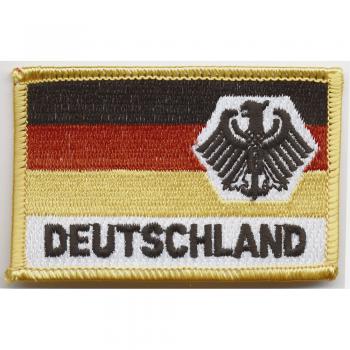Aufnäher Aufbügler  - Germany - 04393 - Gr. ca. 8 x 5 cm,
