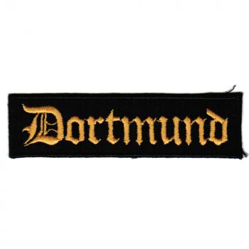 AUFNÄHER - Aufbügler - Dortmund - 20615 - Gr. ca. 9,5 x 2,5 cm - Patches Stick Applikation