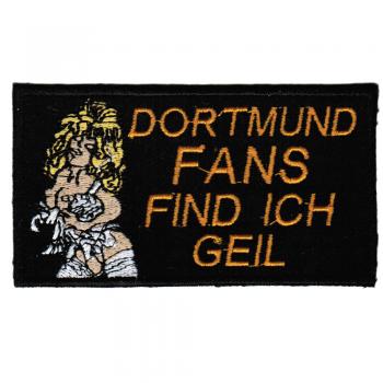 AUFNÄHER - Dortmund - 20619 - Gr. ca. 10 x 5,5 cm - Patches Stick Applikation