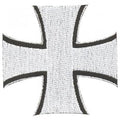 Aufnäher - Eisernes Kreuz - 04038 - Gr. ca. 6 x 6,5 cm - Patches Stick Applikation