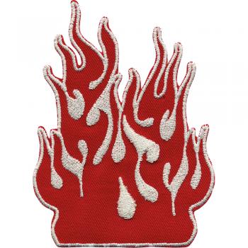 AUFNÄHER - FEUER FLAMME - Gr. ca. 9 x 12cm (04725) Patches Applikation