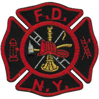 AUFNÄHER - Feuerwehr - 04732 - Gr. ca. 7,5cm x 7cm - Patches Stick Applikation Emblem