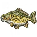 Aufnäher - Fisch - 02102 - Gr. ca. 2 x 5 cm - Patches Stick Applikation