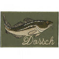 Aufnäher - Dorsch - 03050 - Gr. ca. 10,5 x 5,5 cm - Patches Stick Applikation
