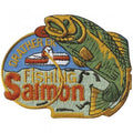 Aufnäher - fishing Salmon Fisch - 04544 - Gr. ca. 8-11cm