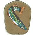Aufnäher - Fisch Aal - 04664 - Gr. ca. 8-11cm