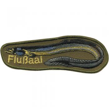 Aufnäher - Fisch Flussaal - 04667 - Gr. ca. 10cm x 3,5cm