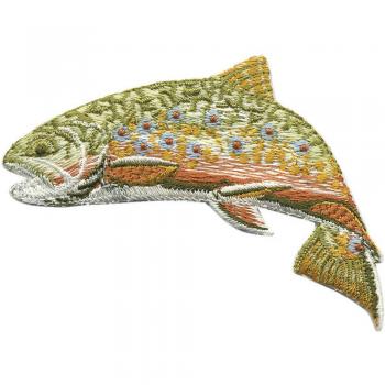 Aufnäher - Fisch - 04676 - Gr. ca. 8 x 5,5 cm - Patches Stick Applikation