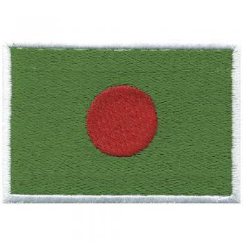 Aufnäher - Rechteck - 21447- Gr. ca.-  80x50mm - Bangladesch