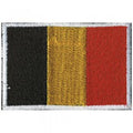 Aufnäher - Rechteck - 20448 - Gr. ca.  80x50mm - Belgien