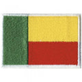 Aufnäher - Rechteck - 20451 - Gr. ca. 80x50mm - Benin