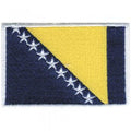 Aufnäher Fahne - Flagge Bosnien - 20451Gr. ca. 80x50mm