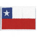 Aufnäher -  Rechteck - 20457 - Gr. ca.  80x50mm - Chile