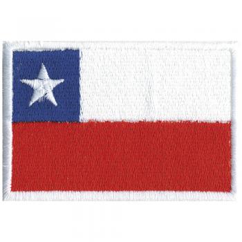 Aufnäher -  Rechteck - 20457 - Gr. ca.  80x50mm - Chile