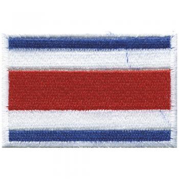 Aufnäher -  Rechteck - 20460 - Gr. ca. -  80x50mm - Costa-Rica