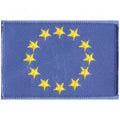 Aufnäher - Rechteck - 04996 - Gr. ca.  80x50mm - Europa