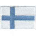 Aufnäher -  Rechteck - 21401 - Gr.ca. 80x50mm -  Finnland